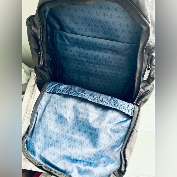 NWT Penguin Odell Collection Backpack / Black - Picture 4 of 16